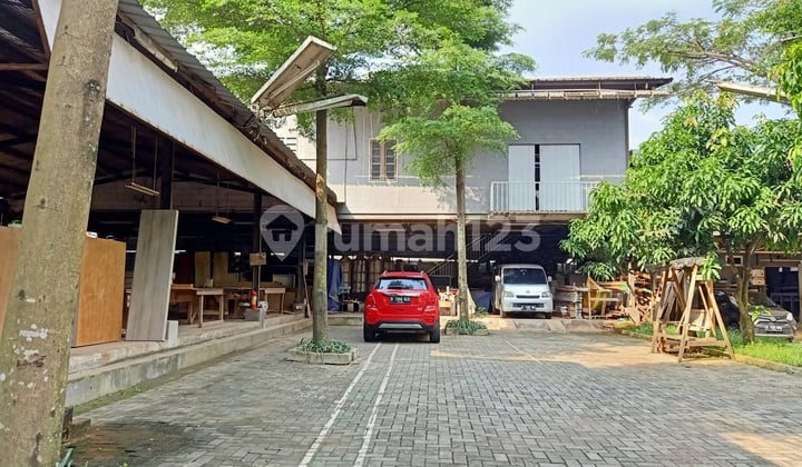 Gudang/Workshop/Kantor/Mess Dekat Sekolah Global & Unpam Serpong