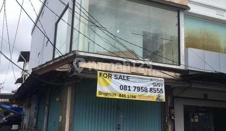 DIJUAL RUKO 3 LANTAI GATSU TIMUR SEBELAH BCA (NEGO)