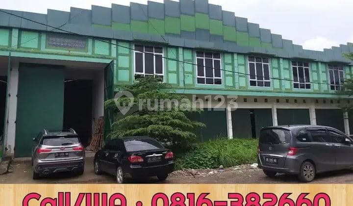 Gudang 920(23×40) di Pergudangan Gms Dekat Cgc Palembang