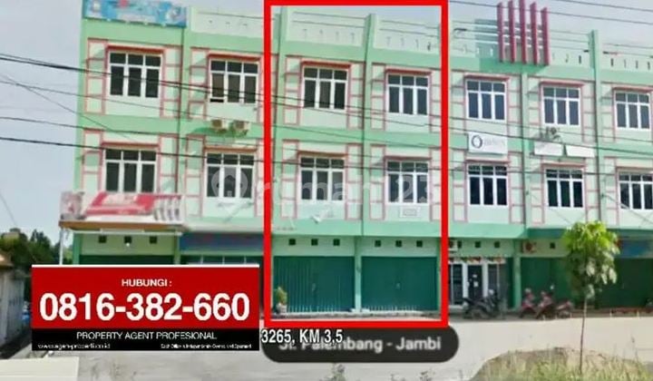 2 Unit Ruko Plus Tanah Luas di KM 16 Jln Palembang Betung