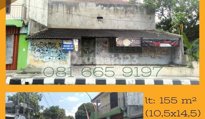 Bangunan lama di Kartini, ungaran. Hitung tanah