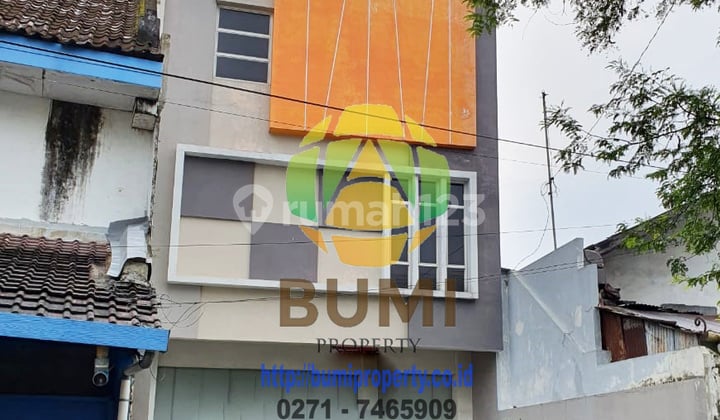 Ruko 3 lantai tengah kota solo