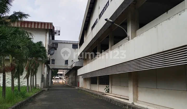 Ex Bangunan pabrik COCOK untuk RUMAH SAKIT Luas 4.5Ha Gunung Putri Bogor