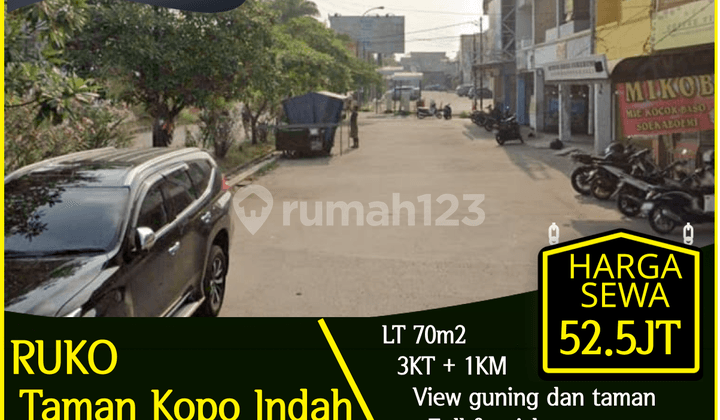Ruko TKI, Cocok Untuk Usaha !!
