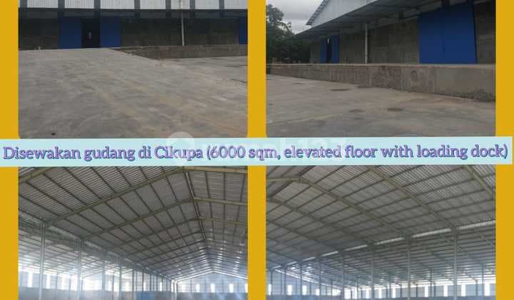 Gudang Loading Luas 6.000m2 Cikupa Tangerang