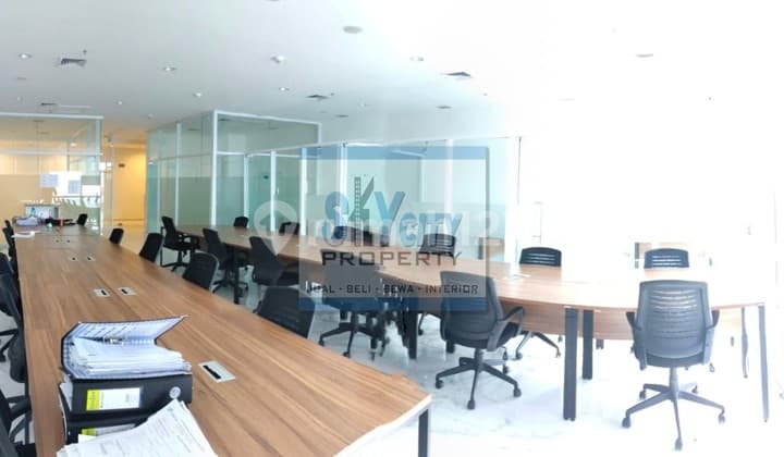 Soho Capital Office Space Fully Furnished Harga Jual Murah
