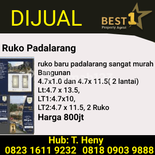 Ruko Padalarang Below Market Price!!!