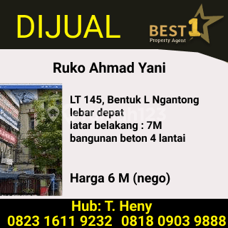 Ruko Ahmad Yani Cocok untuk usaha !!