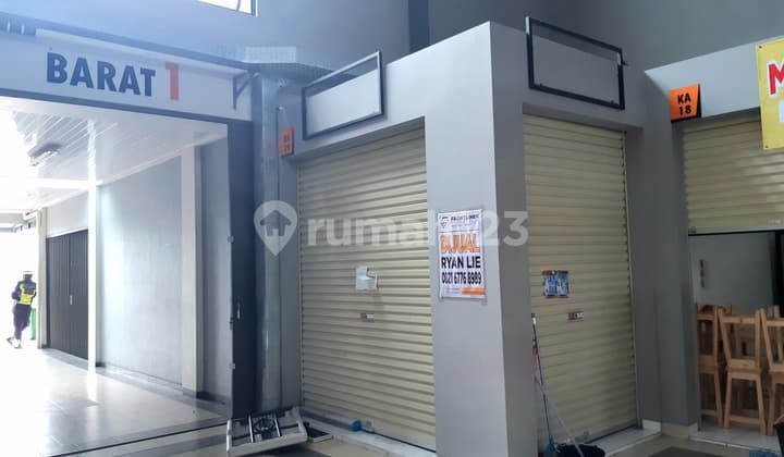 Dijual Kios Lokasi Bagus Di Pasar 8, Suvarna Sutera