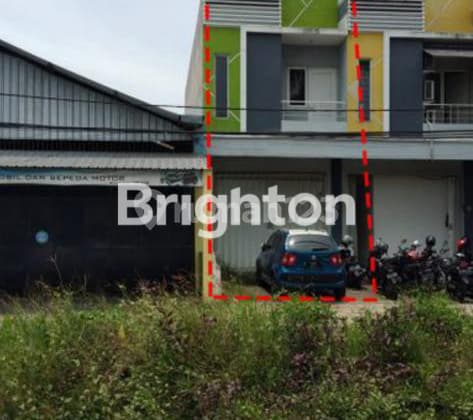 ruko lokasi sangat strategis di poros jalan utama