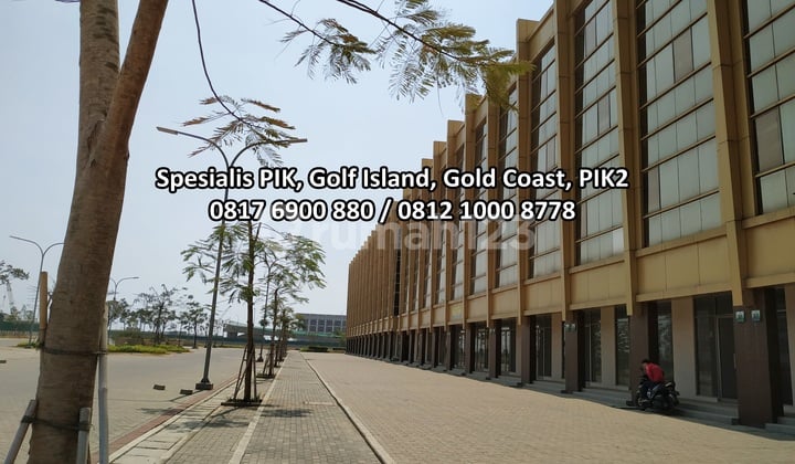 Rare Find! For Sale, 2-Story Linked Shophouse at Golf Island PIK, Facing Boulevard