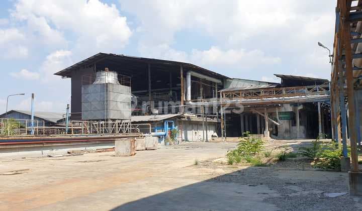 Dijual (ex) Pabrik, hitung harga tanah di jalan Daan Mogot, strategis, akses mudah