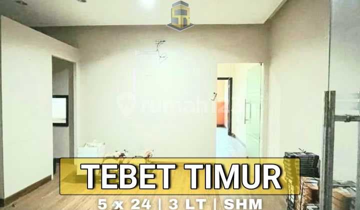 RUKO TEBET 3 LANTAI DIBAWAH HARGA PASAR