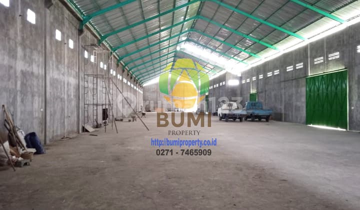 Ready-to-use warehouse in Klaten.