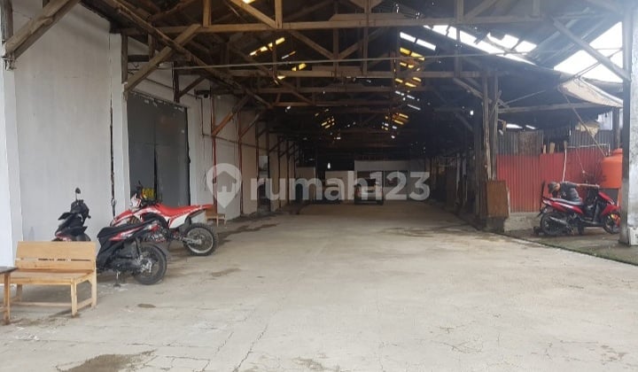 Jual Gudang Eks Bengkel di Mainroad Jl. Raya Padalarang
