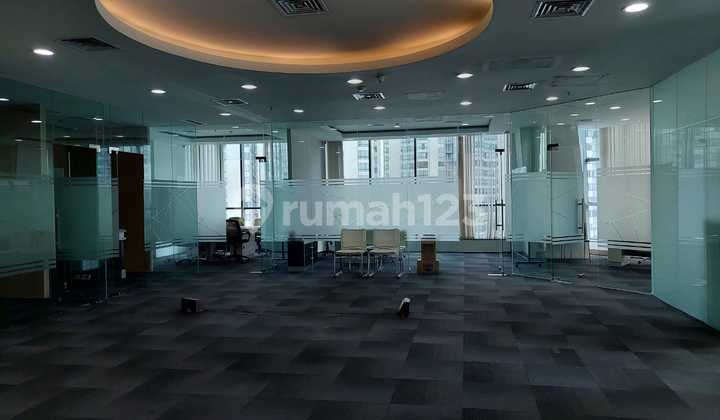 MURAH OFFICE SPACE APL TOWER CENTRAL PARK SEMI FURNISHED READY USE
