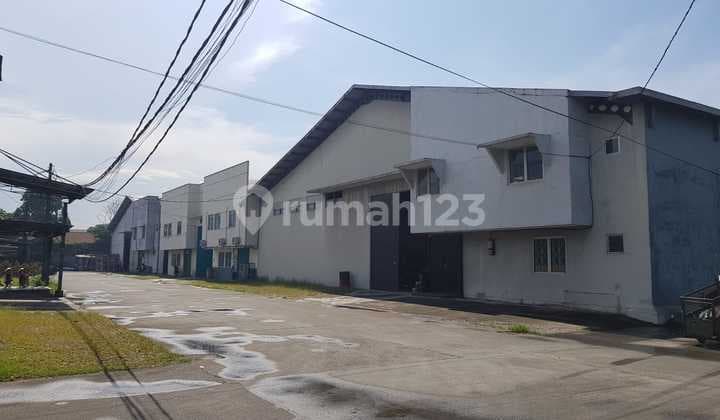 Gudang siap pakai di Pergudangan Industri Jatake, Tangerang