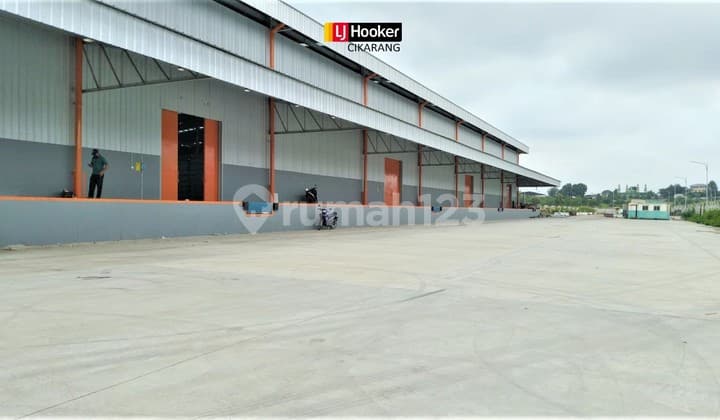 Disewakan Gudang Logistik luas 9.600 m2 dan 10.800 m2 di Delta Silicon 8 Lippo cikarang