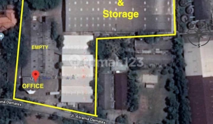 Pabrik Aktif bawah NJOP di Cikokol, Tangerang