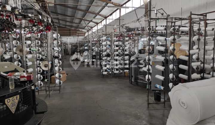 Dijual Pabrik Rajut + Gudang Leuwigajah