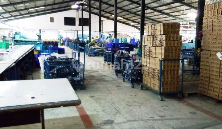Former Murah Factory Building in Sentul Citeureup Bogor, area 10215 m2.