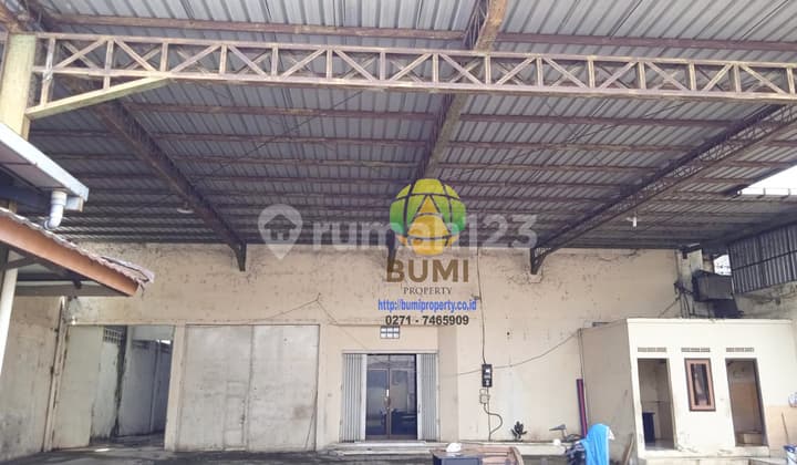 For rent gudang banyudono dekat exit tol