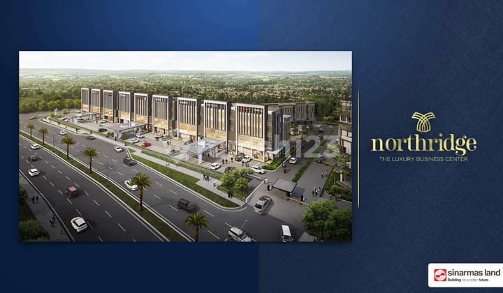 Dijual Ruko Terbaru Northridge BSD City, Type E