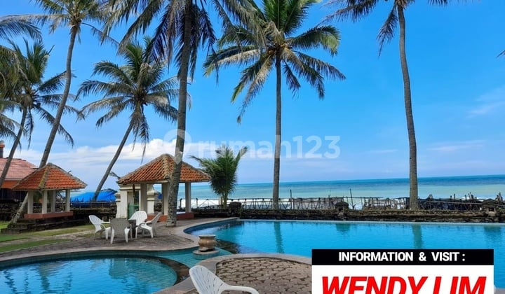 DIJUAL PONDOK TUBAGUS RESORT / VILLA at PANTAI CARITA ANYER, BANTEN