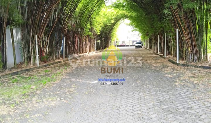 Gudang Luas 1.1 Ha Lokasi Strategis di Kartasura