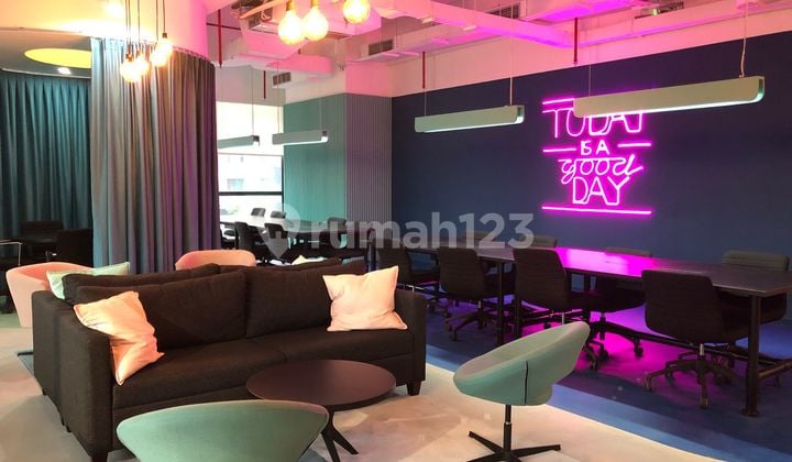 Fully Furnished Office Space in Treasury Tower District 8 SCBD Jakarta