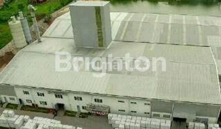 PABRIK LOKASI SANGAT STRATEGIS BERADA