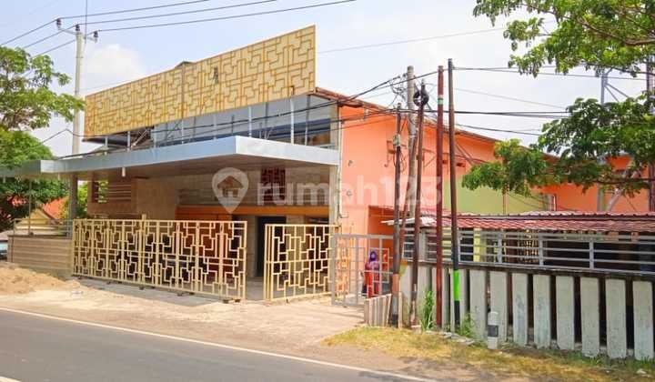 New Shop House on the Side of Pantura Gebang Main Road