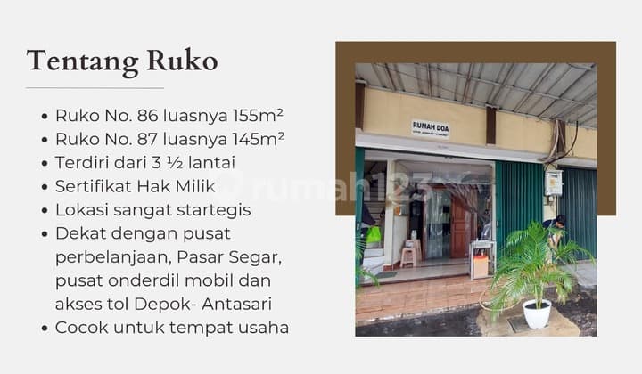 Ruko Gandeng Cinere