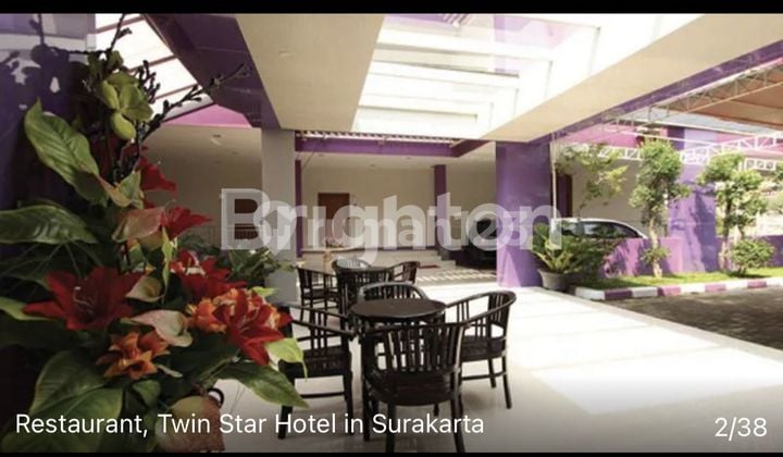 HOTEL LENGKAP!! TENGAH KOTA SOLO!! SIAP OPERASIONAL!!!