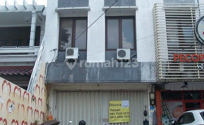 Ruko di Raya Margorejo Indah, 2.5 Lantai, Nol Jalan Raya, Strategis, min 2 tahun - YS -