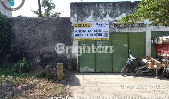 PAKET GUDANG + TANAH LUAS TULUNGAGUNG. 0 ASPAL