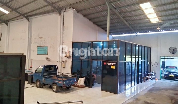 PABRIK AIR MINUM AKTIF BESERTA SELURUH IZIN USAHA + GUDANG + TANAH LUAS