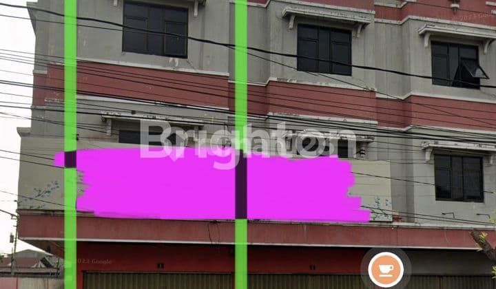 RUKO SIAP PAKAI!!! Lokasi PREMIUM DEKAT MALL DI SOLOBARU, TIDAK BANJIR, ADA LOKASI PARKIR!! LD 5M, 3 LANTAI DEKAT PASAR!!