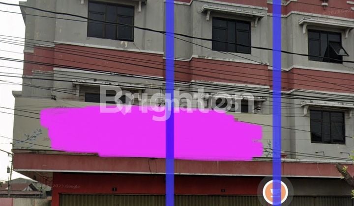 RUKO NO 2 SIAP PAKAI!!! LOKASI PREMIUM DEKAT MALL DI SOLOBARU, TIDAK BANJIR, ADA LOKASI PARKIR!! LD 5M, 3 LANTAI DEKAT PASAR!!