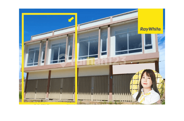 KAN 2 UNITS OF 2-STORY READY-TO-OCCUPY SHOPHOUSES IN TELUK BETUNG BARAT, BANDAR LAMPUNG (AL)