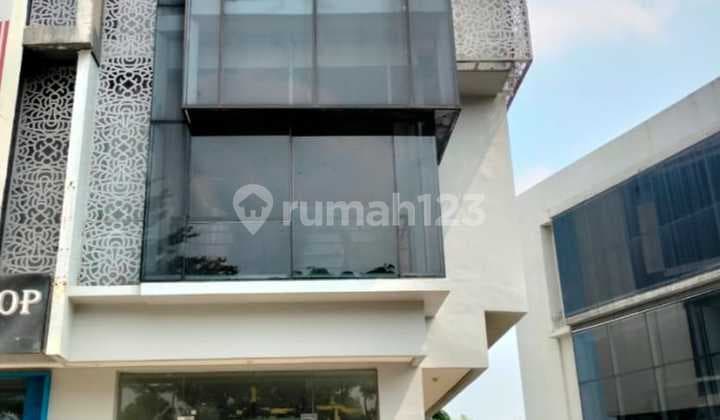Ruko hadap jalan raya BSD City, dekat Atmajaya BSD