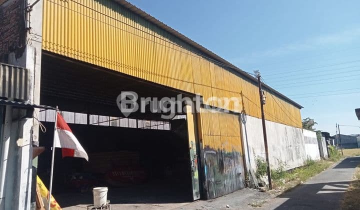 GUDANG SIAP PAKAI, HANYA 5 MENIT KE TOL KARTASURA, HANYA 4 MENIT KE TOL SOLO, AKSES BAGUS!! SIAP PAKAI!!!