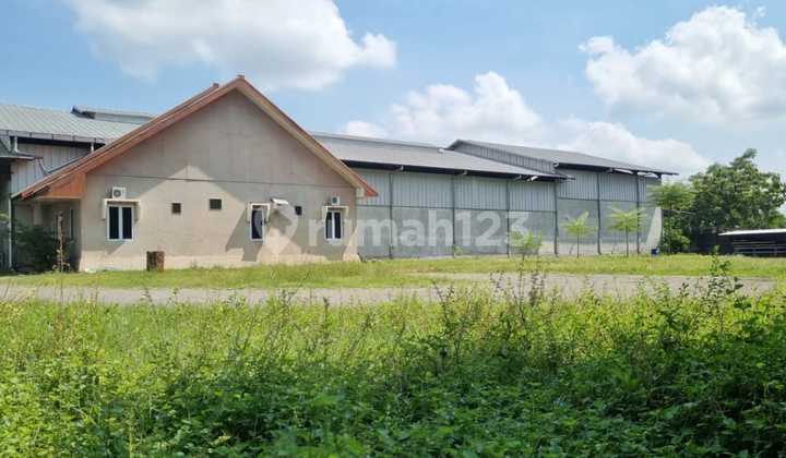 Gudang + tanah Siap Pakai dekat pusat kota kediri