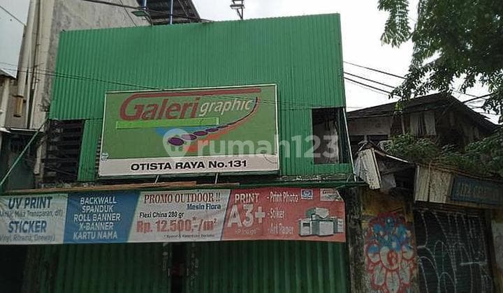 Dijual Cepat Ruko di Jalan Otista Raya Lokasi Strategis