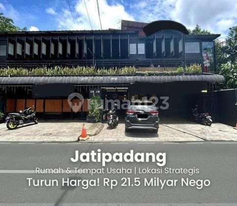 Rumah Ruko Tempat Usaha di Jalan Raya Jatipadang Pejaten