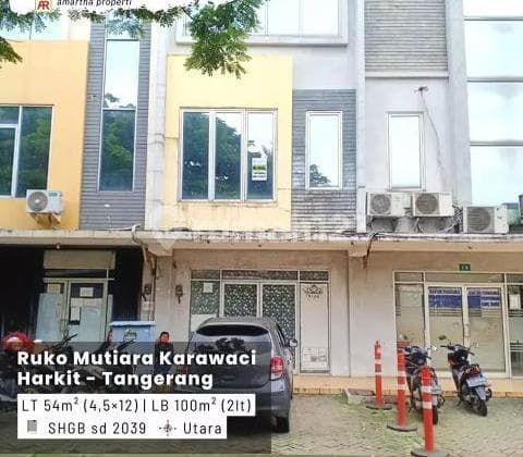 Mutiara Karawaci Shop House, Harkit - Tangerang - MS