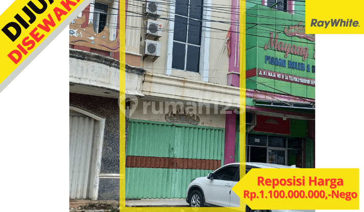 Murah ruko lokasi way Halim bandar lampung