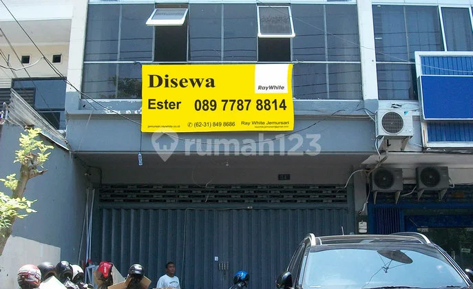 Ruko di Jl. Arief Rahman Hakim Surabaya Timur, 2 Lantai, Area Ramai, Nol Jalan Raya, Siap Pakai - EA - Ruko di Jl. Arief Rahman Hakim Surabaya Timur, 2 Lantai, Area Ramai, Nol Jalan Raya, Siap Pakai - EA -