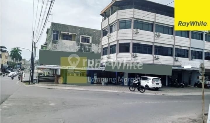 ruko 2 pintu lokasi tengah kota bandar lampung