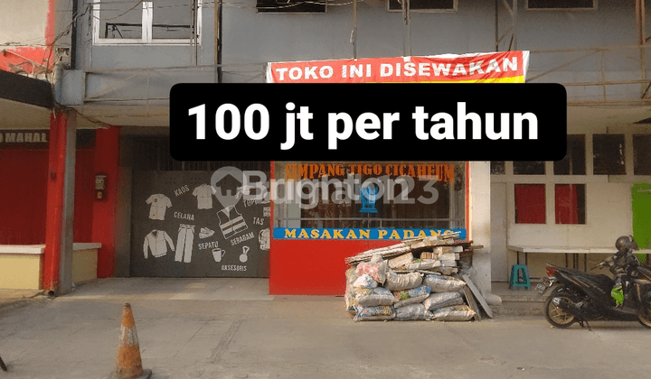 lokasi sangat strategis cocok untuk restoran